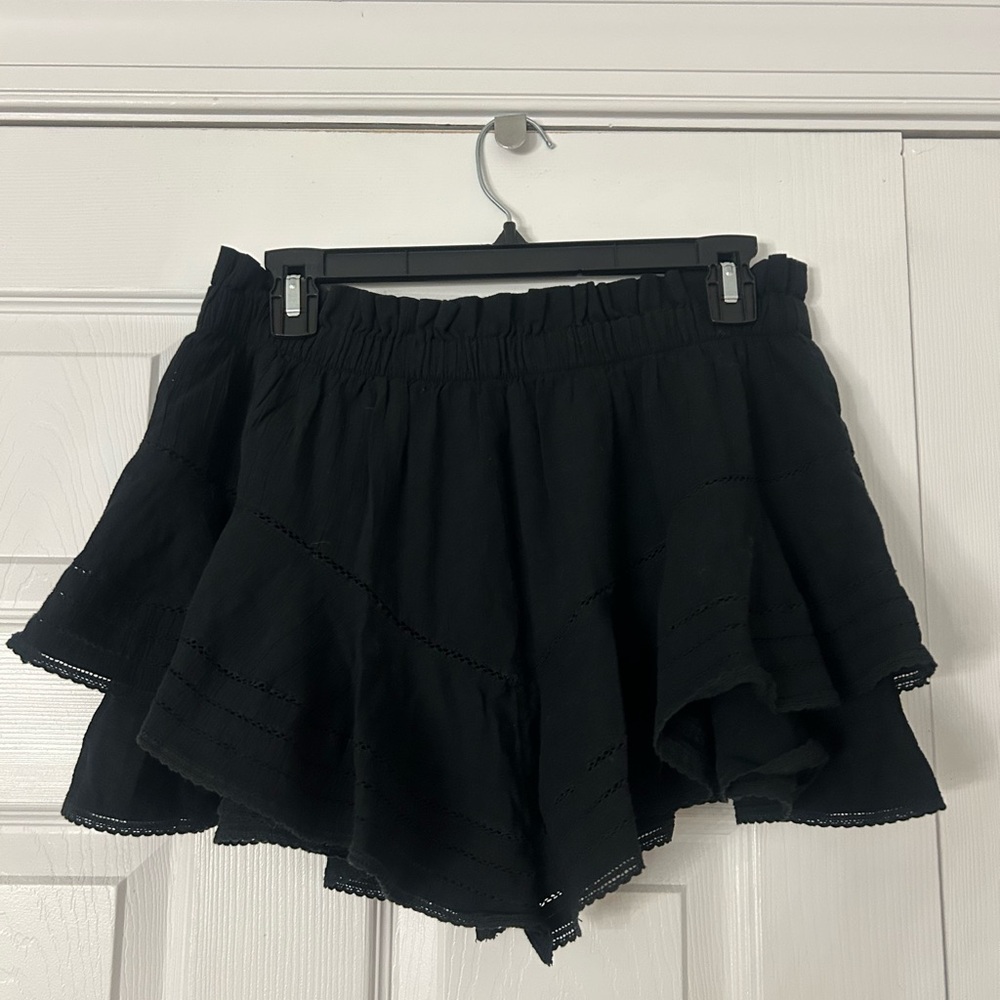 Aerie Black Women's Flowy Shorts